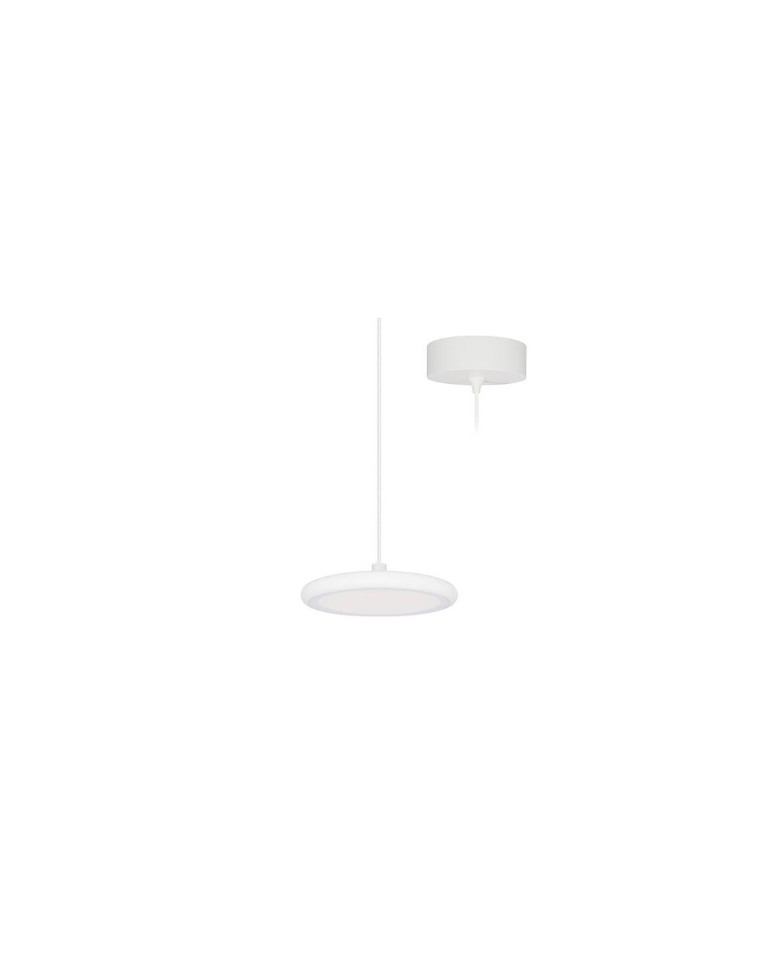 HELLO 1 P 11W 1300Lm 3000K 110° DIM BLANC MAT