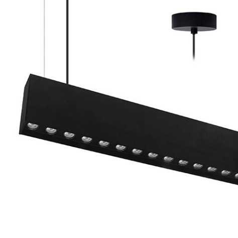 OTIS 2 P 30W+5W 4000K 60°+110° DIM NOIR MAT