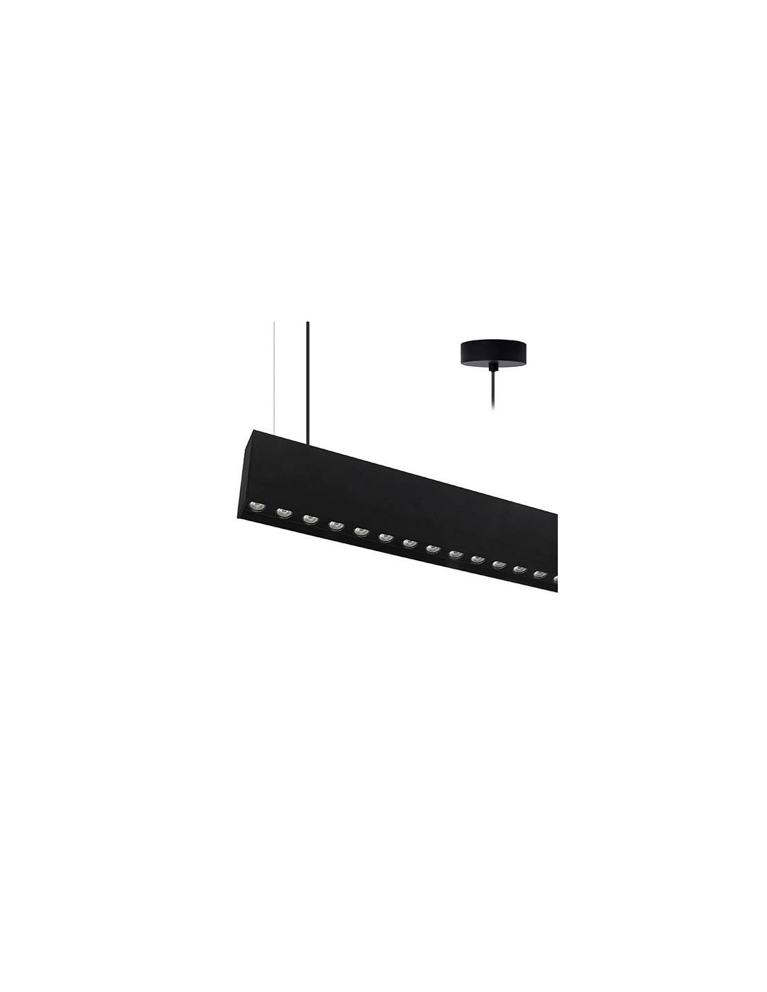 OTIS 2 P 30W+5W 3000K 60°+110° DIM NOIR MAT