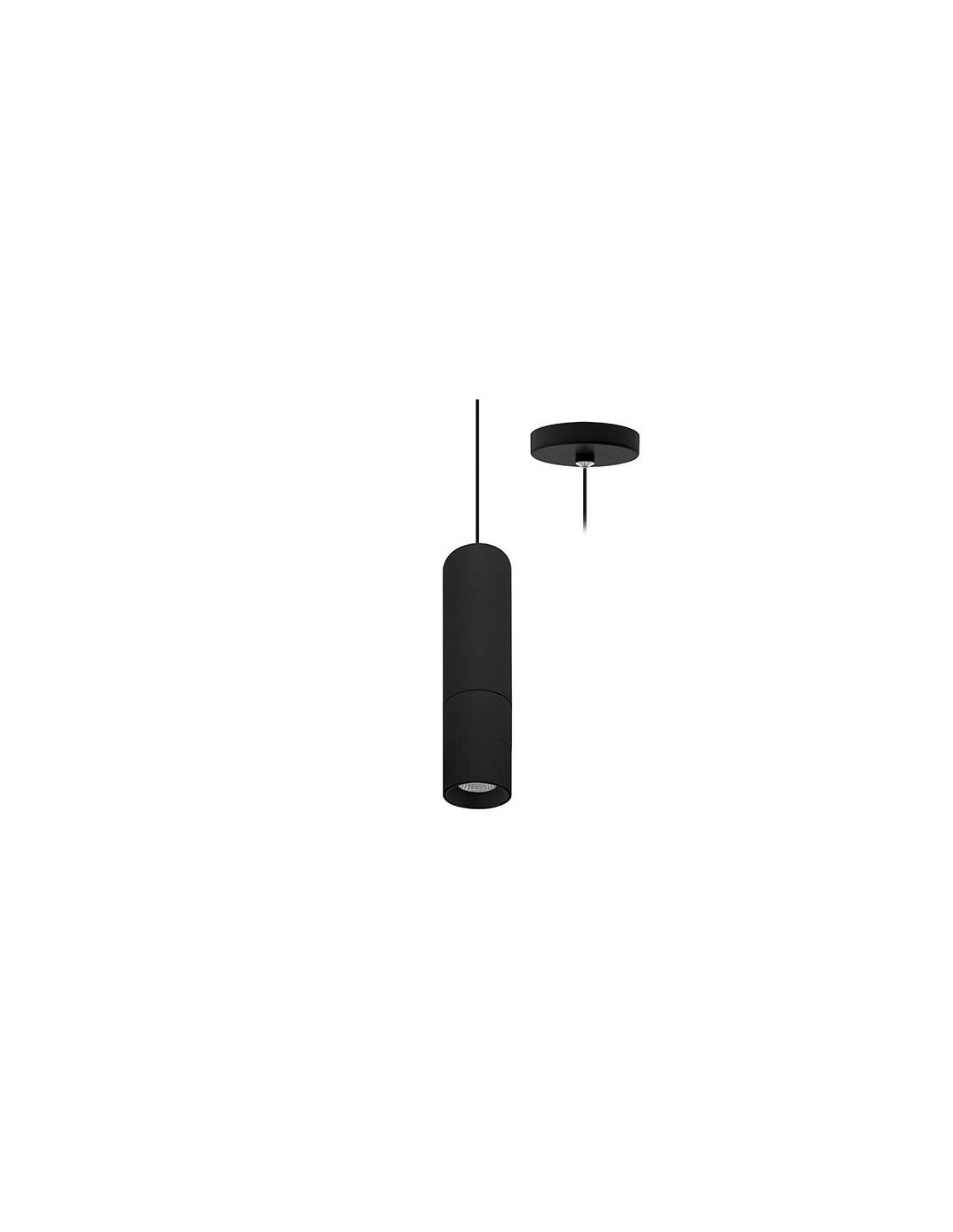 AUREA P 6W 715Lm 38° DIM NOIR MAT