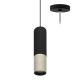 AUREA P 6W 715Lm 38° DIM NOIR MAT - CHAMPAGNE