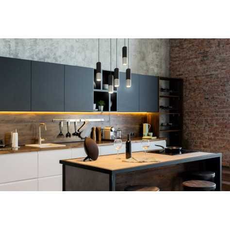 AUREA P 6W 715Lm 38° DIM NOIR MAT - CHAMPAGNE