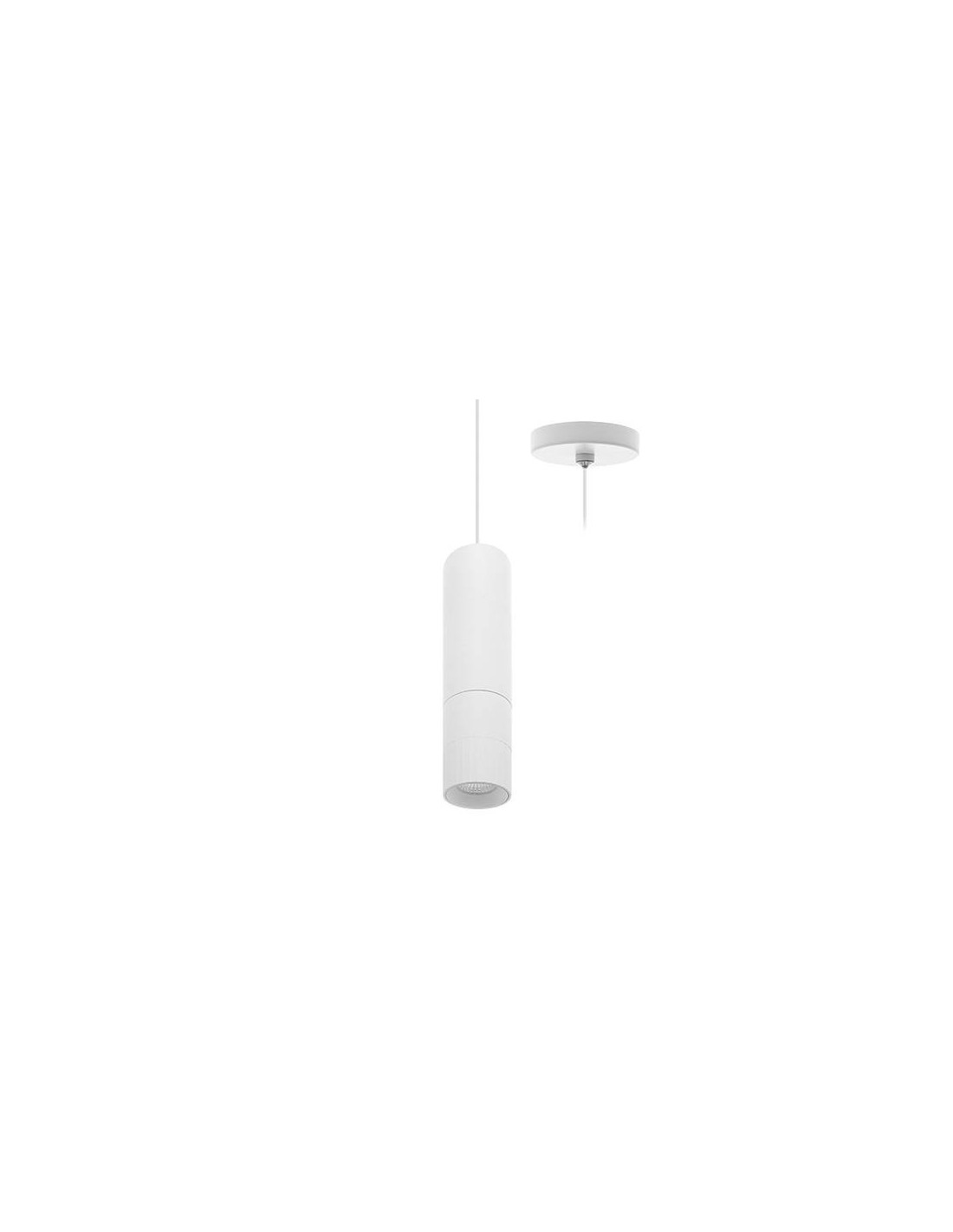 AUREA P 6W 715Lm 38° DIM BLANC MAT
