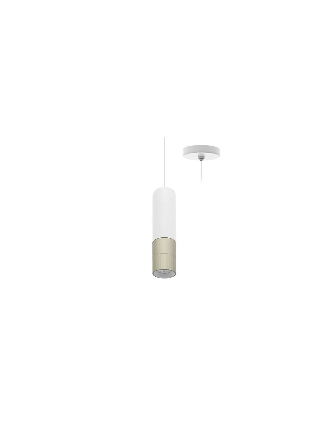 AUREA P 6W 715Lm 38° DIM BLANC MAT - CHAMPAGNE