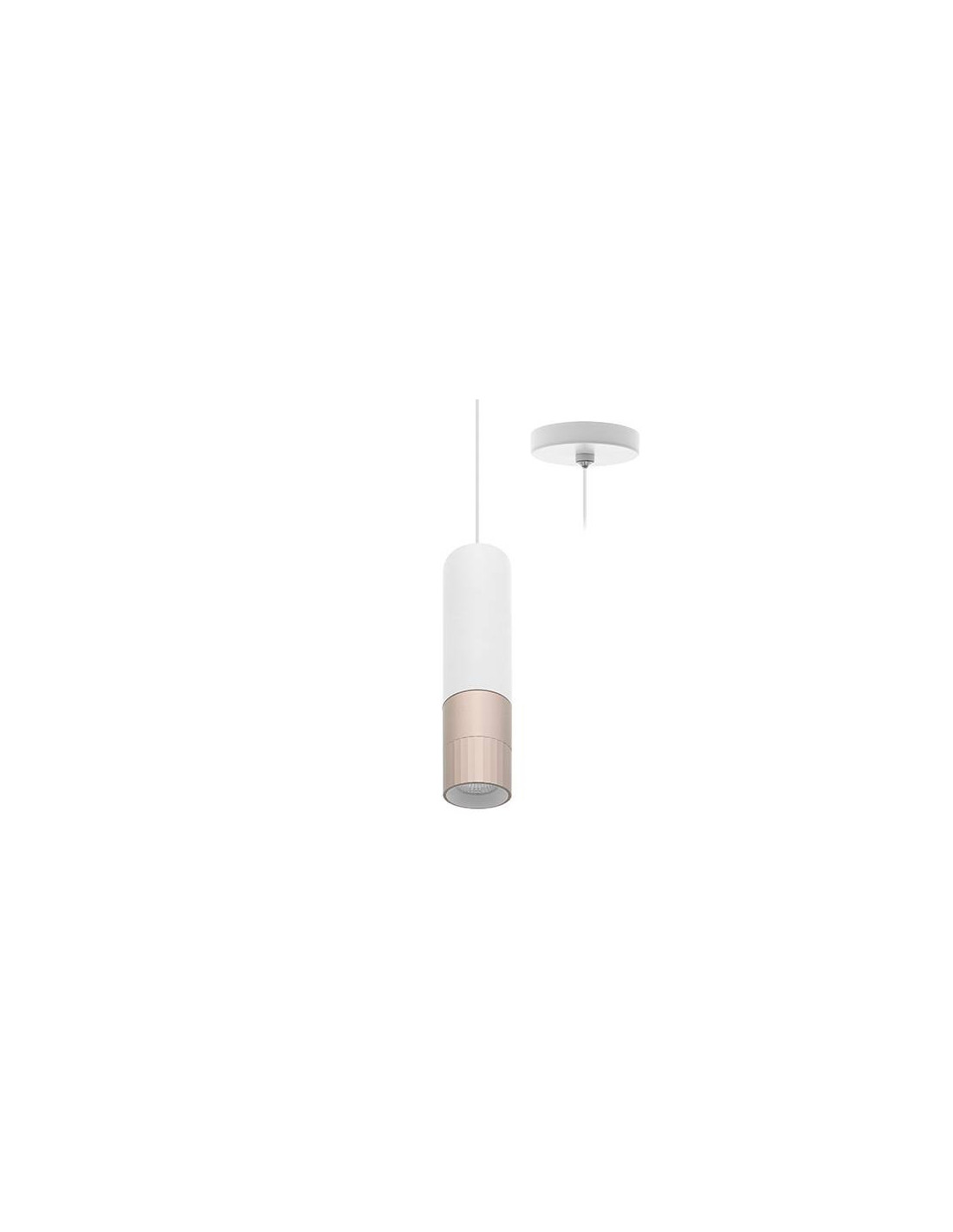 AUREA P 6W 715Lm 38° DIM BLANC MAT - ROSE