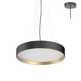 NOVA CSP 1 P 26W 120° NOIR MAT - DORÉ