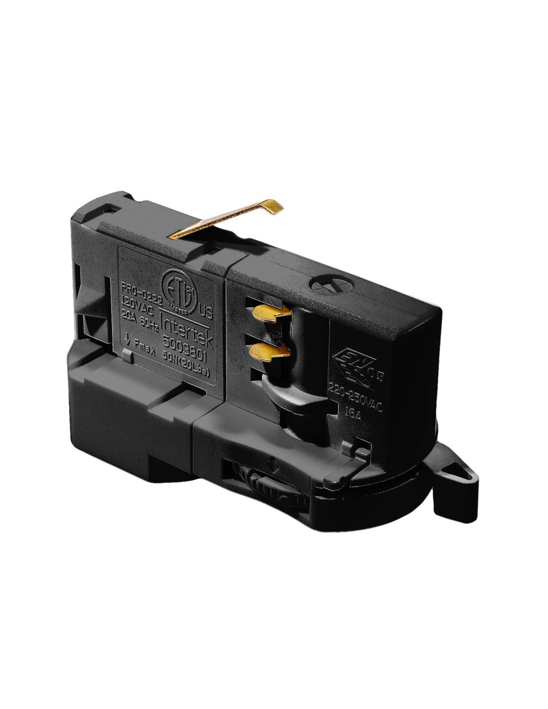 ADAPTATEUR 10A MAX 5KG NOIR