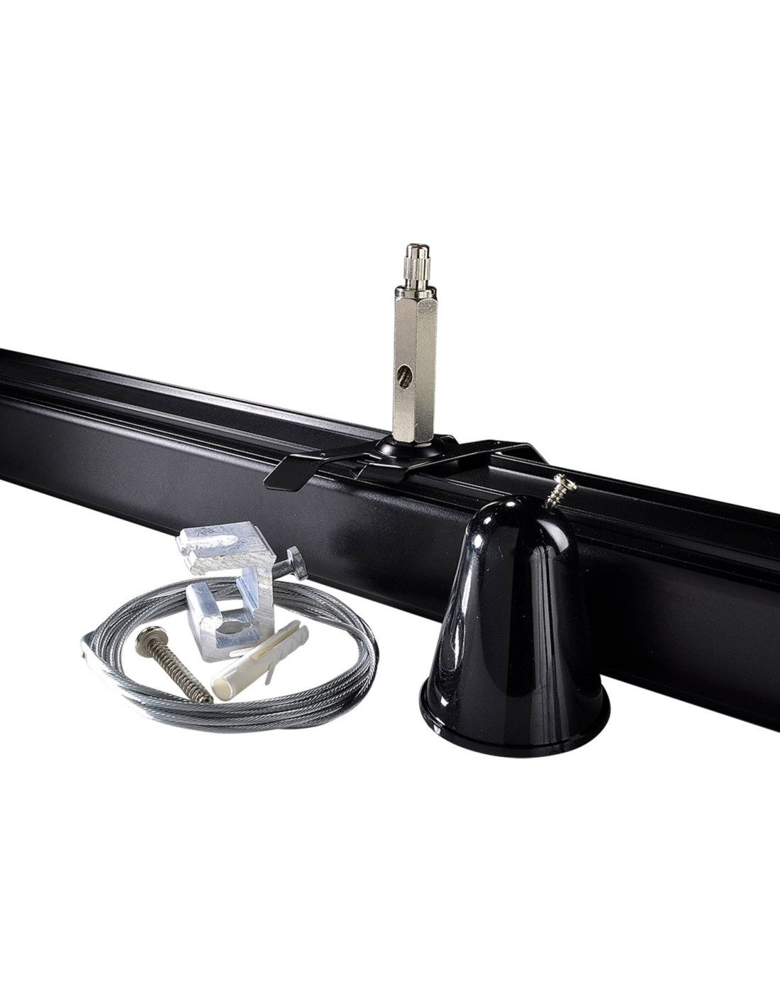 KIT SUSPENSION L:500cm NOIR