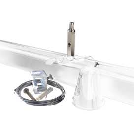 KIT SUSPENSION L:500cm BLANC