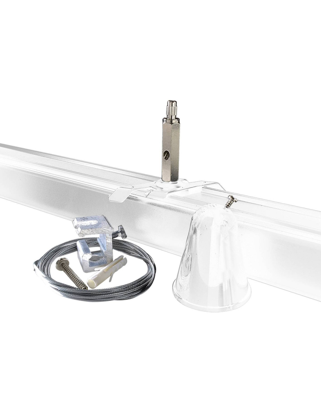 KIT SUSPENSION L:500cm BLANC