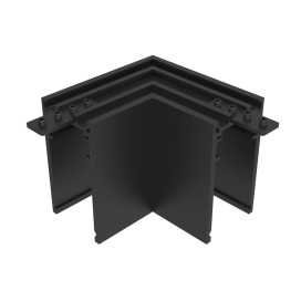 CONNEXION L 90° PLAFOND AVEC TR24805 NOIR MAT