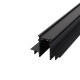 TRACK 48VDC RECESSED L:200cm NOIR MAT