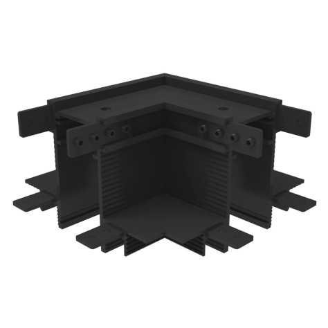 CONNEXION L 90° PLAFOND AVEC TR24805 NOIR MAT