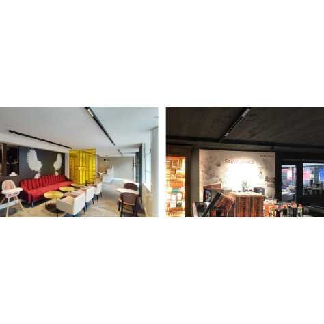 BERN 12W 3000K 1030Lm 36° DALI NOIR MAT