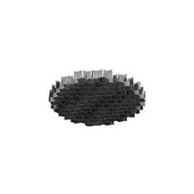 GRILLE NID D'ABEILLE NOIR
