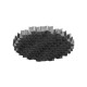 GRILLE NID D'ABEILLE DIA.83mm NOIR