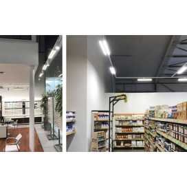 LINEA 2 2x30W 2x3750Lm 120° 3000K NOIR 2