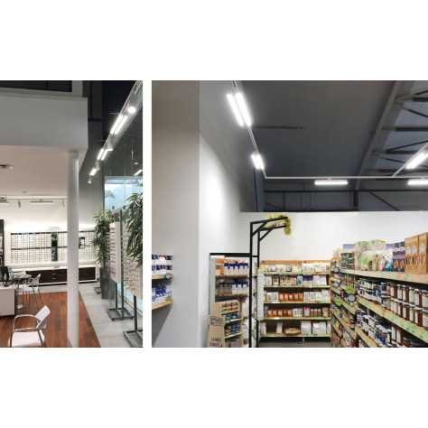 LINEA 2 2x30W 2x3750Lm 120° 3000K BLANC