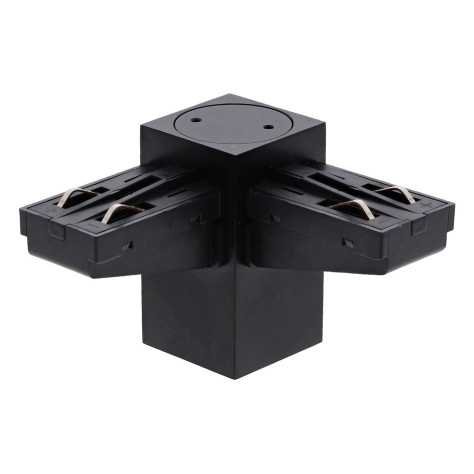 CONNEXION ELEC L 90° INTERIEUR PLAFOND NOIR MAT