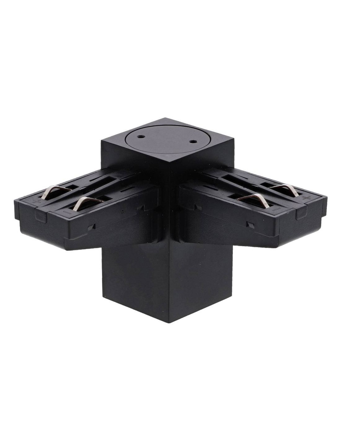 CONNEXION ELEC L 90° INTERIEUR PLAFOND NOIR MAT