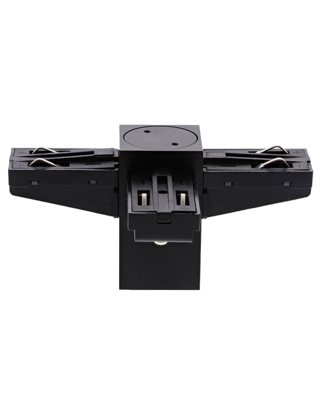 CONNEXION ELEC T DROITE PLAFOND NOIR MAT