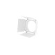 VOLET COUPE FLUX DIA.71mm BLANC MAT