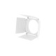 VOLET COUPE FLUX DIA.83mm BLANC MAT
