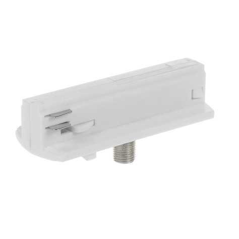 ADAPTATEUR 6A AVEC TUBE FILETE M10 MAX 5KG BLANC