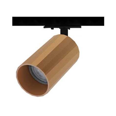 OKTO T GU10 MAX10W PAR16 NOIR MAT - OR ROSE