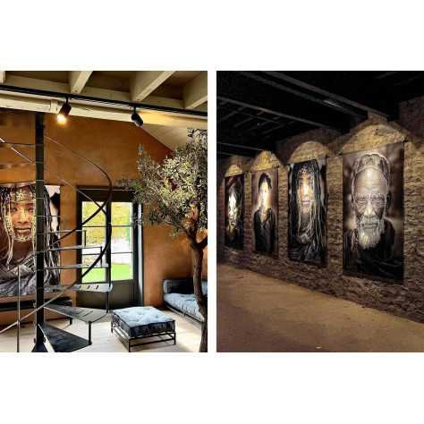 OKTO T GU10 MAX10W PAR16 NOIR MAT - ROSE