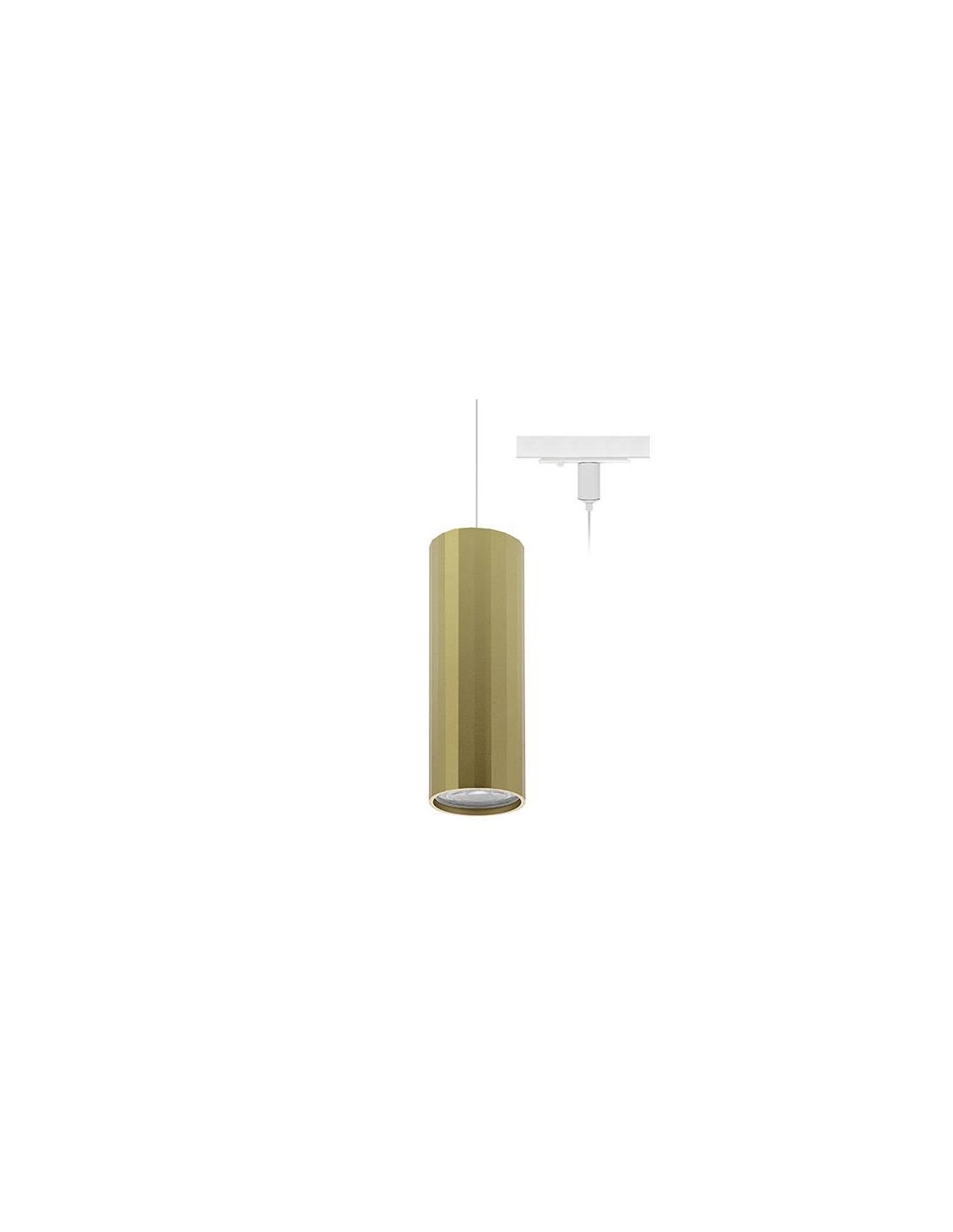 OKTO TP GU10 MAX10W PAR16 BLANC MAT - CHAMPAGNE
