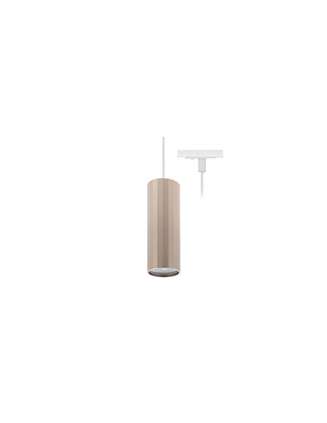 OKTO TP GU10 MAX10W PAR16 BLANC MAT - ROSE