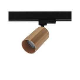 OKTO 3 T GU10 MAX10W PAR16 NOIR MAT - OR ROSE