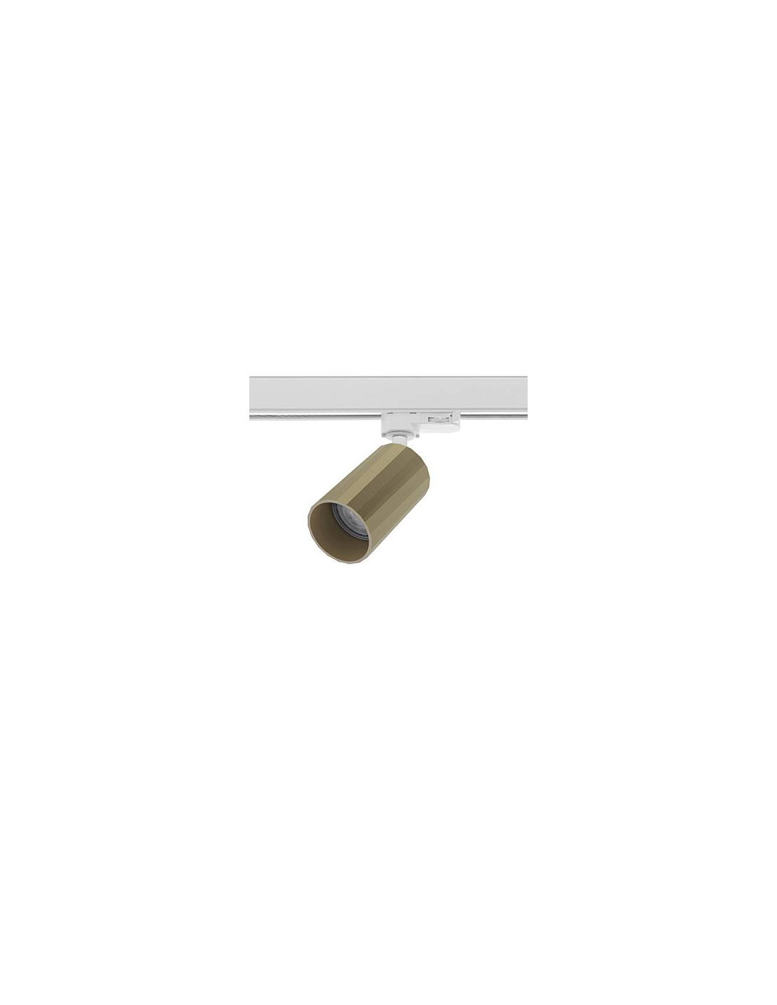 OKTO 3 T GU10 MAX10W PAR16 BLANC MAT - CHAMPAGNE