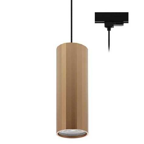 OKTO 3 TP GU10 MAX10W PAR16 NOIR MAT - OR ROSE