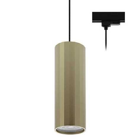 OKTO 3 TP GU10 MAX10W PAR16 NOIR MAT - CHAMPAGNE