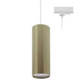 OKTO 3 TP GU10 MAX10W PAR16 BLANC MAT - CHAMPAGNE