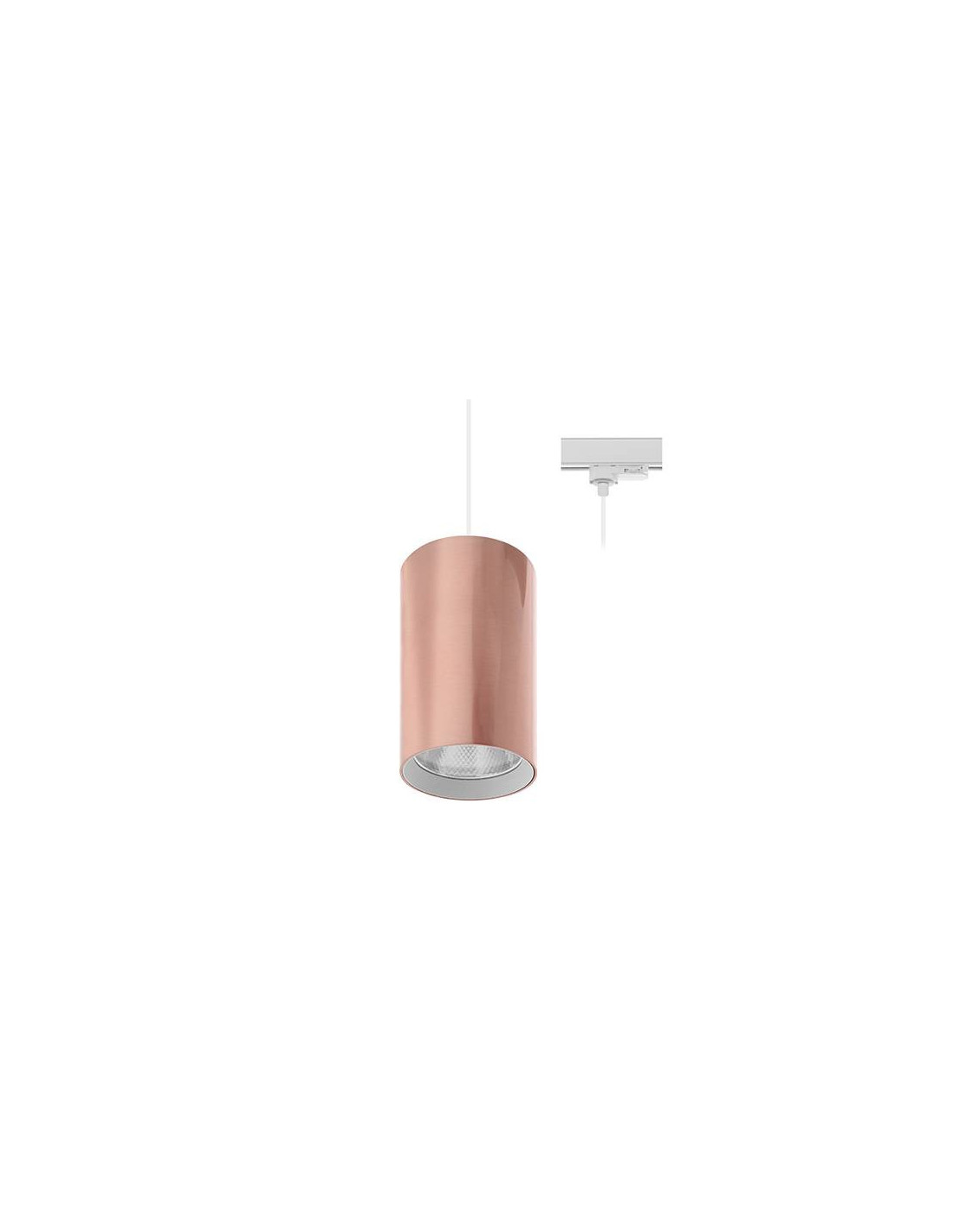 JACK 3 TP 25W 2810Lm 60° DIM BLANC MAT - OR ROSE