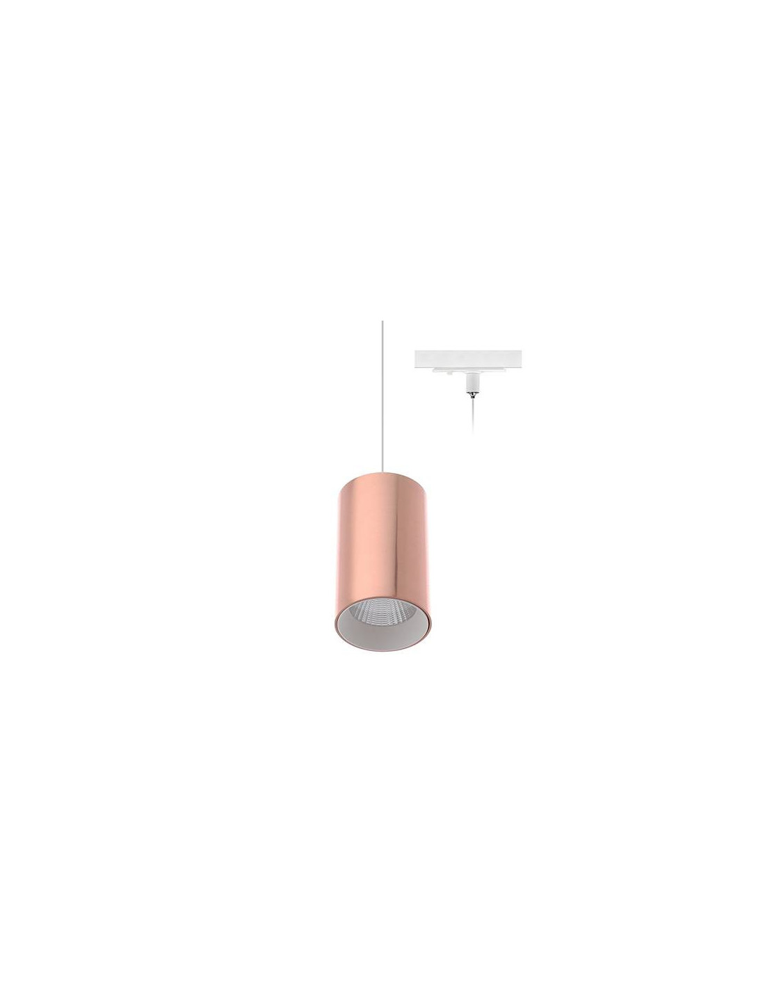 JACK TP 10W 1120Lm 38° DIM BLANC MAT - OR ROSE