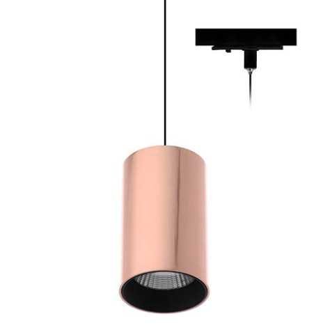 JACK TP 10W 1120Lm 38° DIM NOIR MAT - OR ROSE