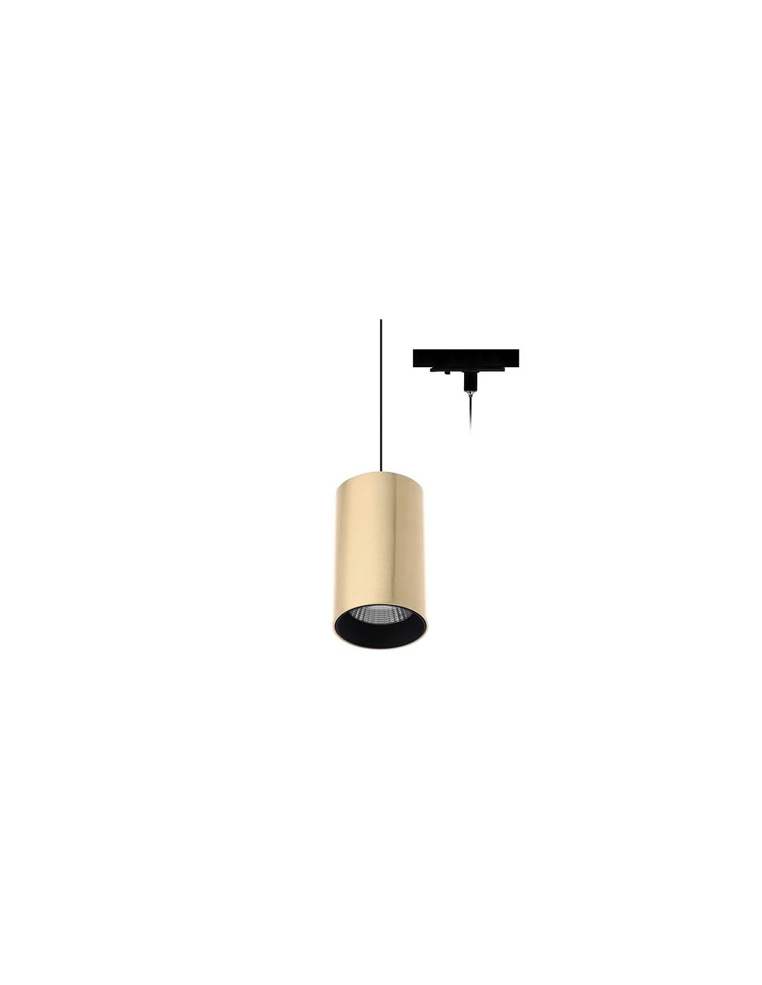 JACK TP 10W 1120Lm 38° DIM NOIR MAT - LAITON