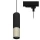 AUREA 3 TP 6W 715Lm 38° DIM NOIR MAT - CHAMPAGNE