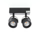 PIXA 2 2x10W 2x1200Lm 3000K 38° DIM NOIR MAT