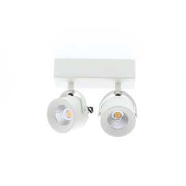 PIXA 2 2x10W 2x1200Lm 3000K 38° DIM BLANC MAT 2