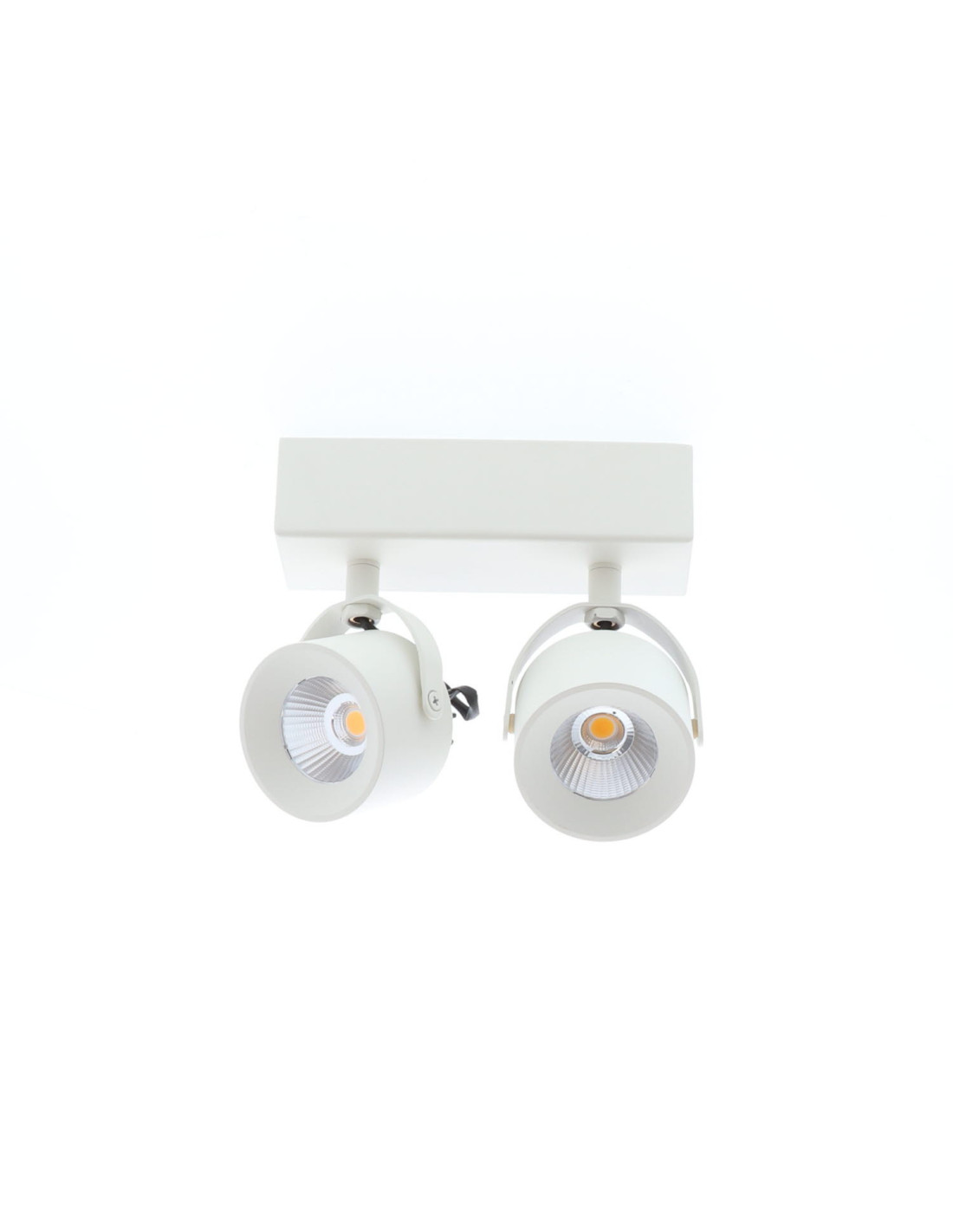 PIXA 2 2x10W 2x1200Lm 3000K 38° DIM BLANC MAT