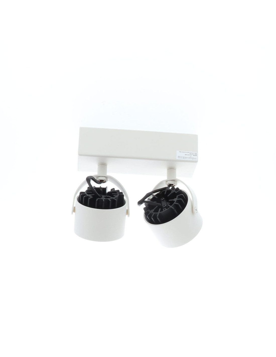 PIXA 2 2x10W 2x1200Lm 3000K 38° DIM BLANC MAT