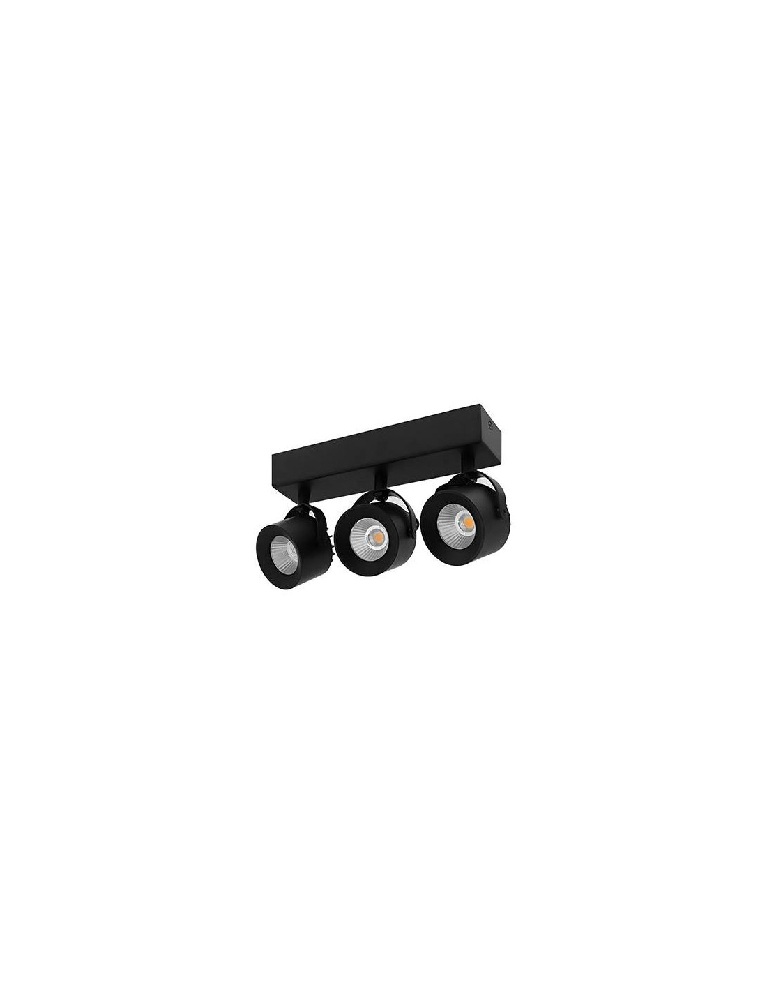 PIXA 3 3x10W 3x1200Lm 3000K 38° DIM NOIR MAT