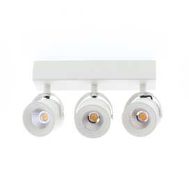 PIXA 3 3x10W 3x1200Lm 3000K 38° DIM BLANC MAT 2