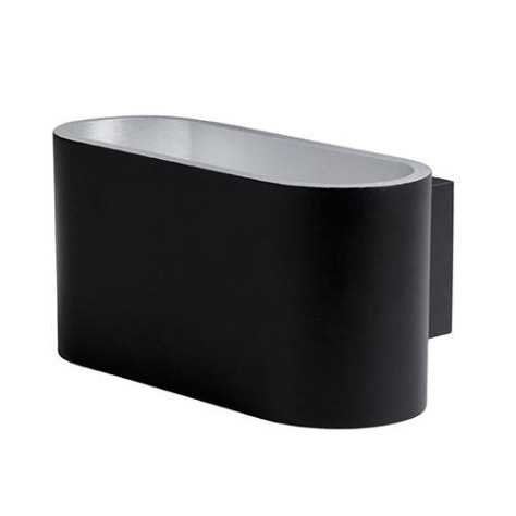 GLAM 90 10W 1010Lm 3000K NOIR MAT - ARGENT