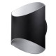 GLAM 250 12W 1010Lm 3000K NOIR MAT - ARGENT